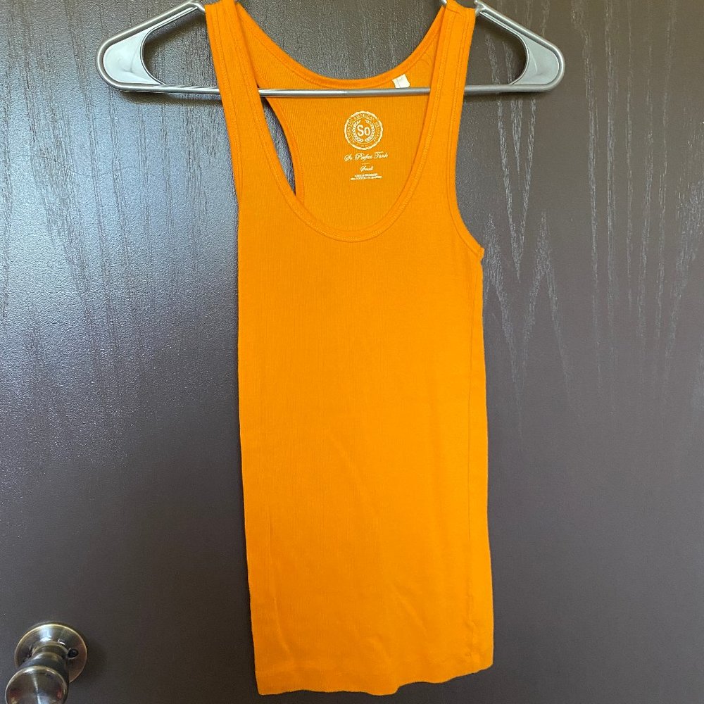 Orange Tank Top